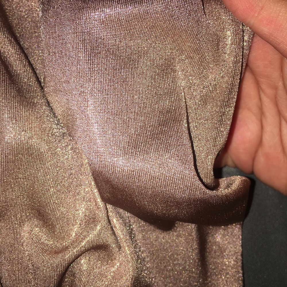 Rose Gold Knee Length Dress Brand New